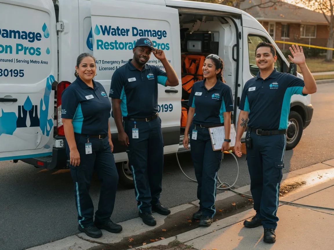 Water Damage Restoration company in Rudolph, WI